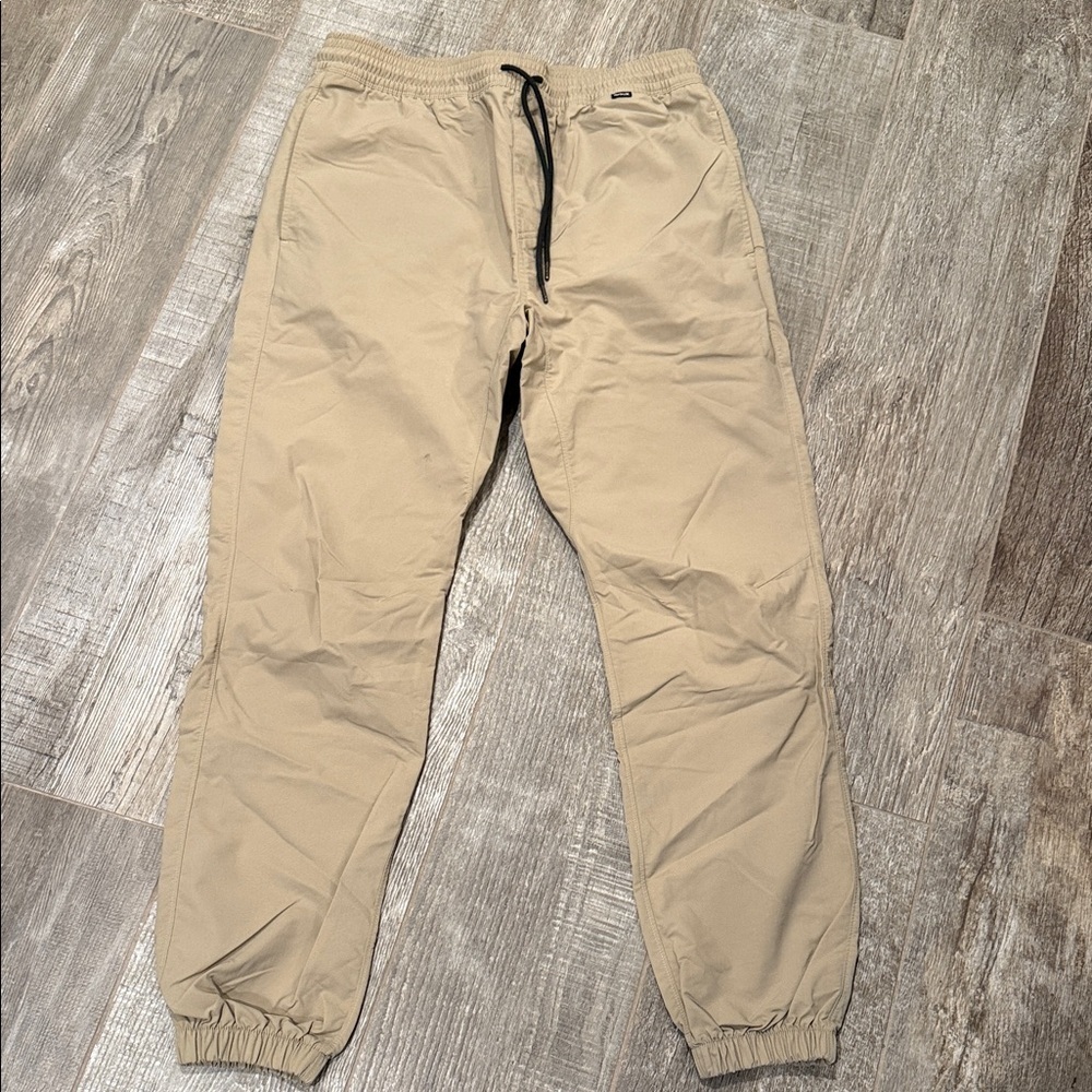 HURLEY/NIKE Men's Tan Jogger Pants Size Medium